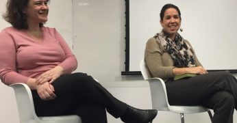 Maria Alice Setubal e Paula Galeano participam de seminário no Instituto Singularidades