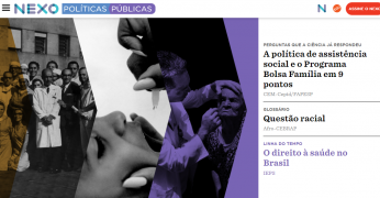 Nexo Jornal lança plataforma sobre políticas públicas