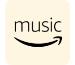 Trata-se de logo da Amazon Music.